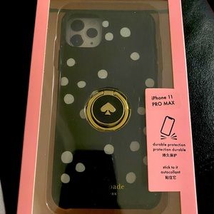 Kate Spade Iphone 11 Pro Max Comold Case with Ring stand